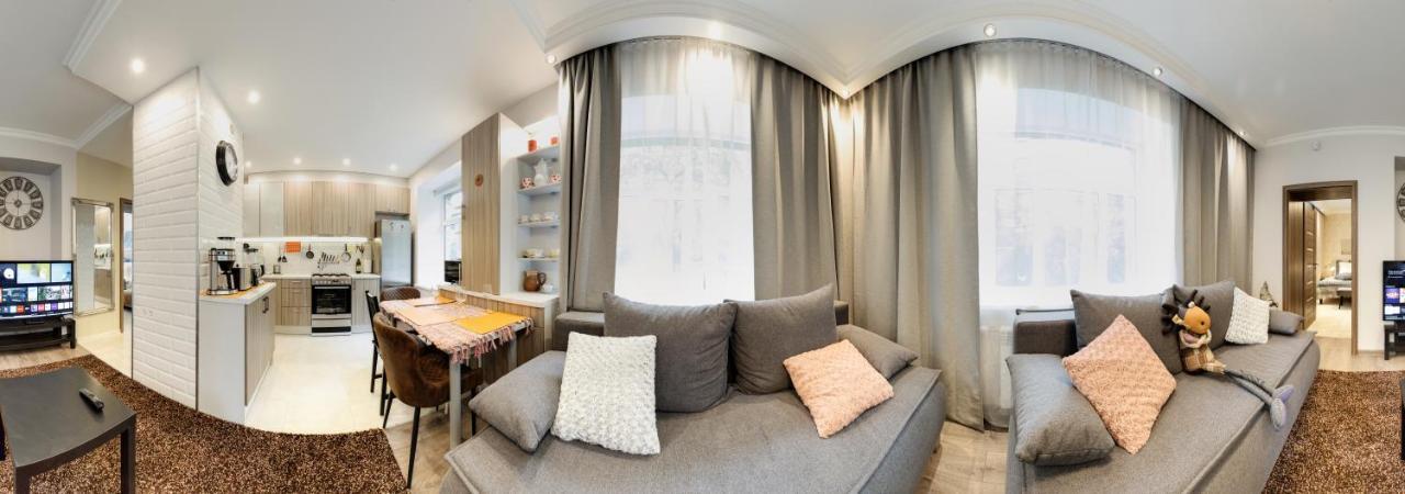 Parkcosylux Two Bedrooms Apart Free Parking Riga Exterior photo